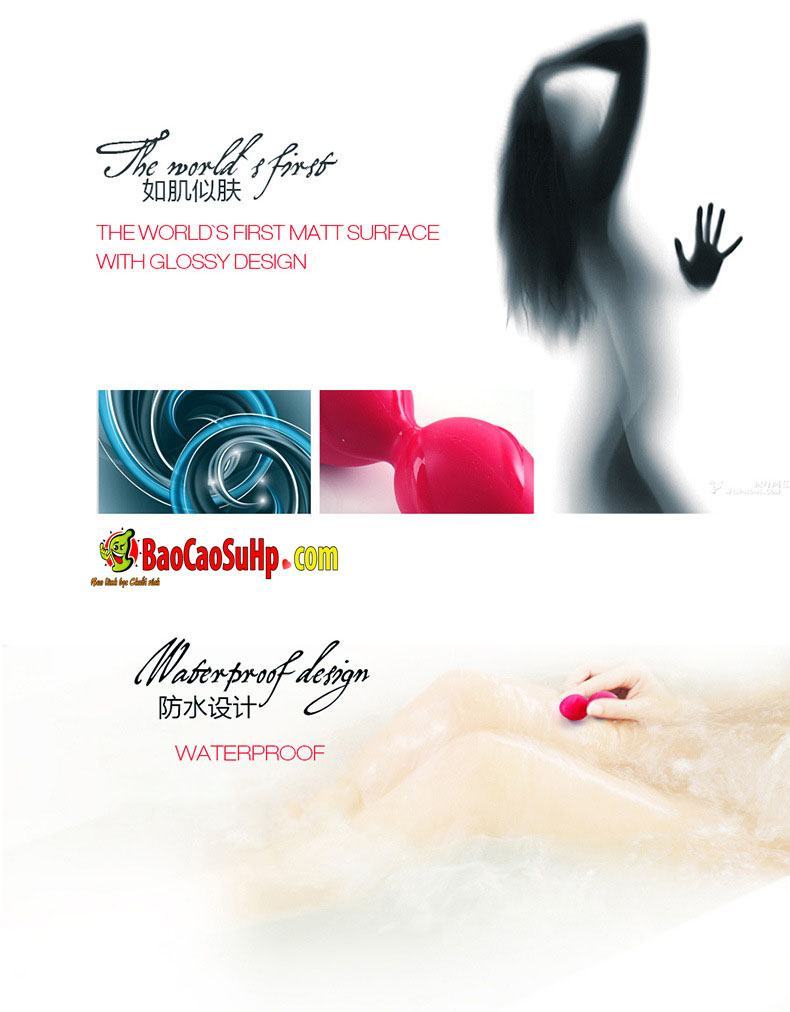 Trứng rung Luv Fun Anh quốc siêu mềm nhỏ gọn kích thích cực mãnh liệt