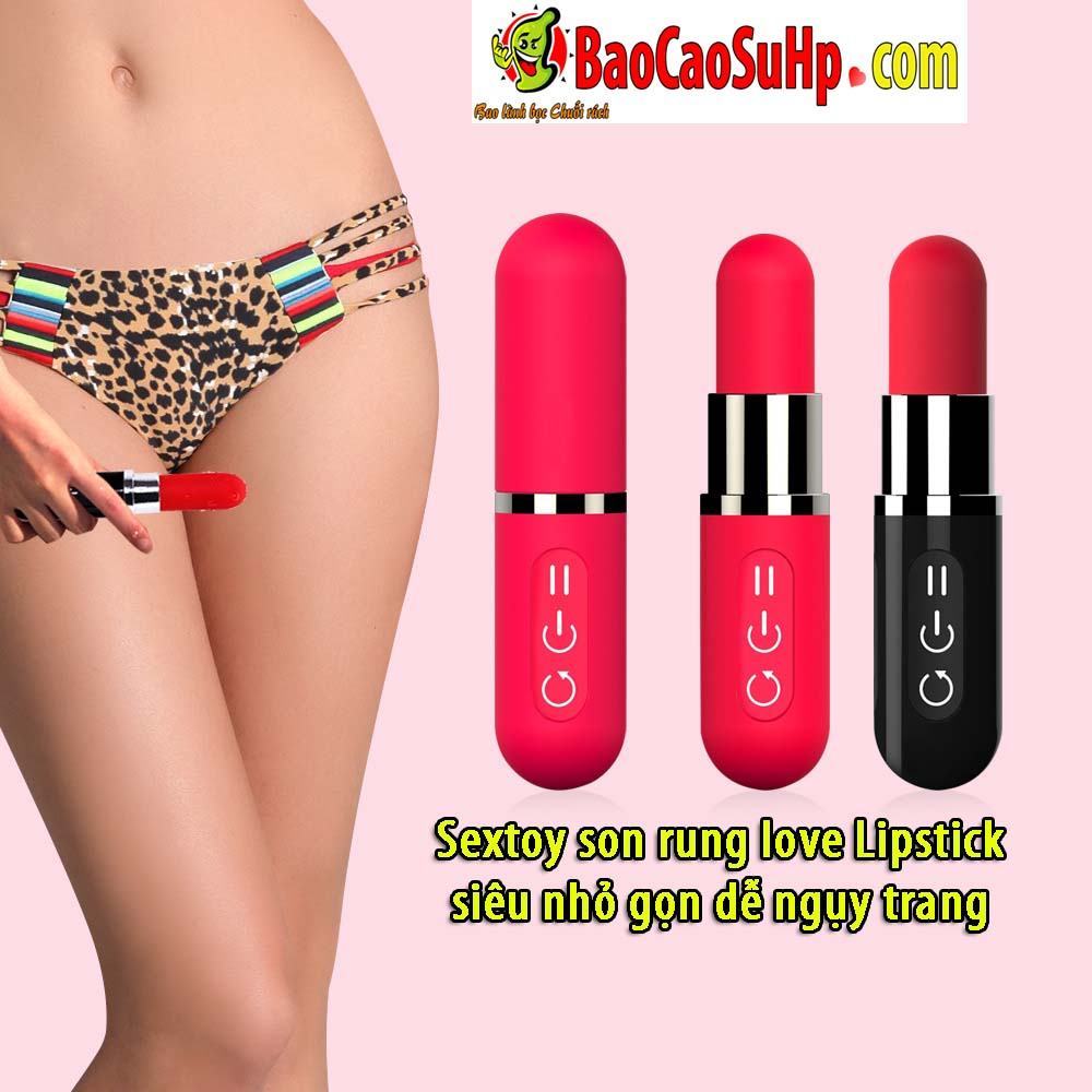 Love Lipstick sextoy rung nhỏ gọn tiện lợi kích thích cực đỉnh