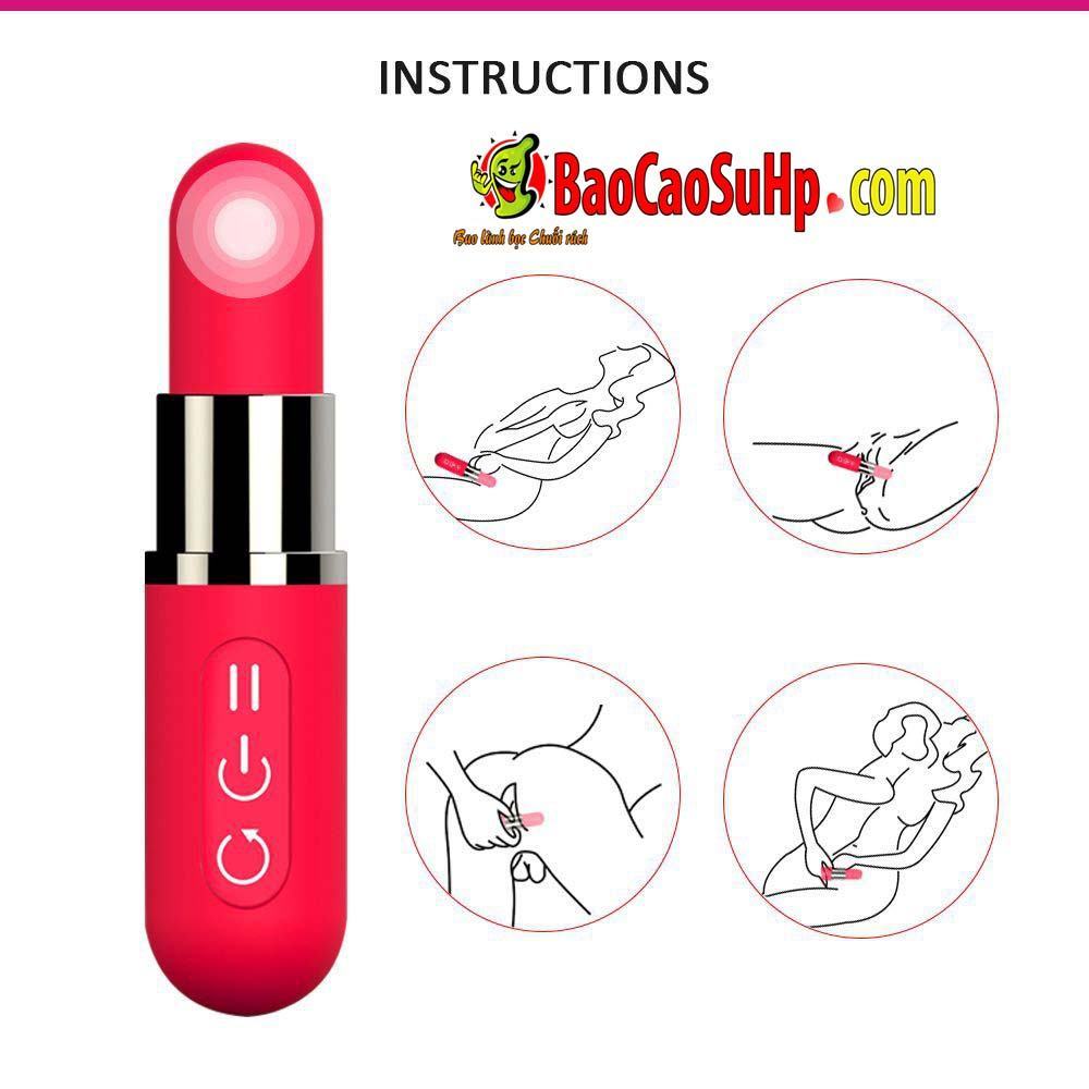 Love Lipstick sextoy rung nhỏ gọn tiện lợi kích thích cực đỉnh