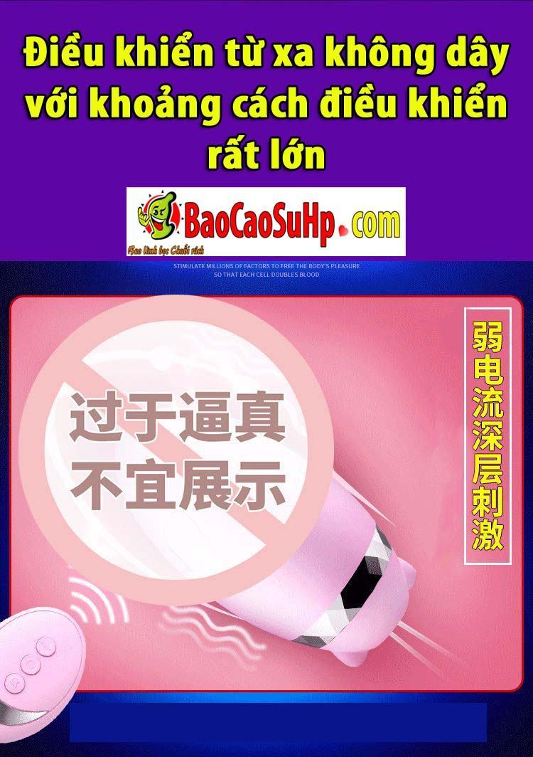 Trứng rung Hummer Lighting đa chế độ, kích thích nữ sướng mê