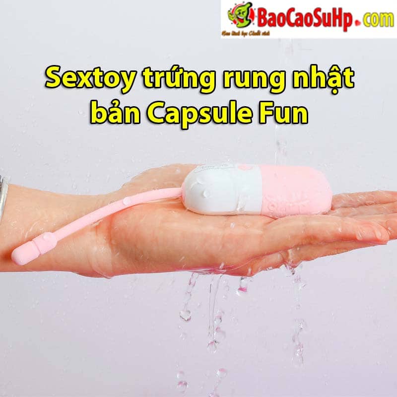 Sextoy Trứng Rung Nhật Bản Capsule Fun Kích Thích Mua Ngay