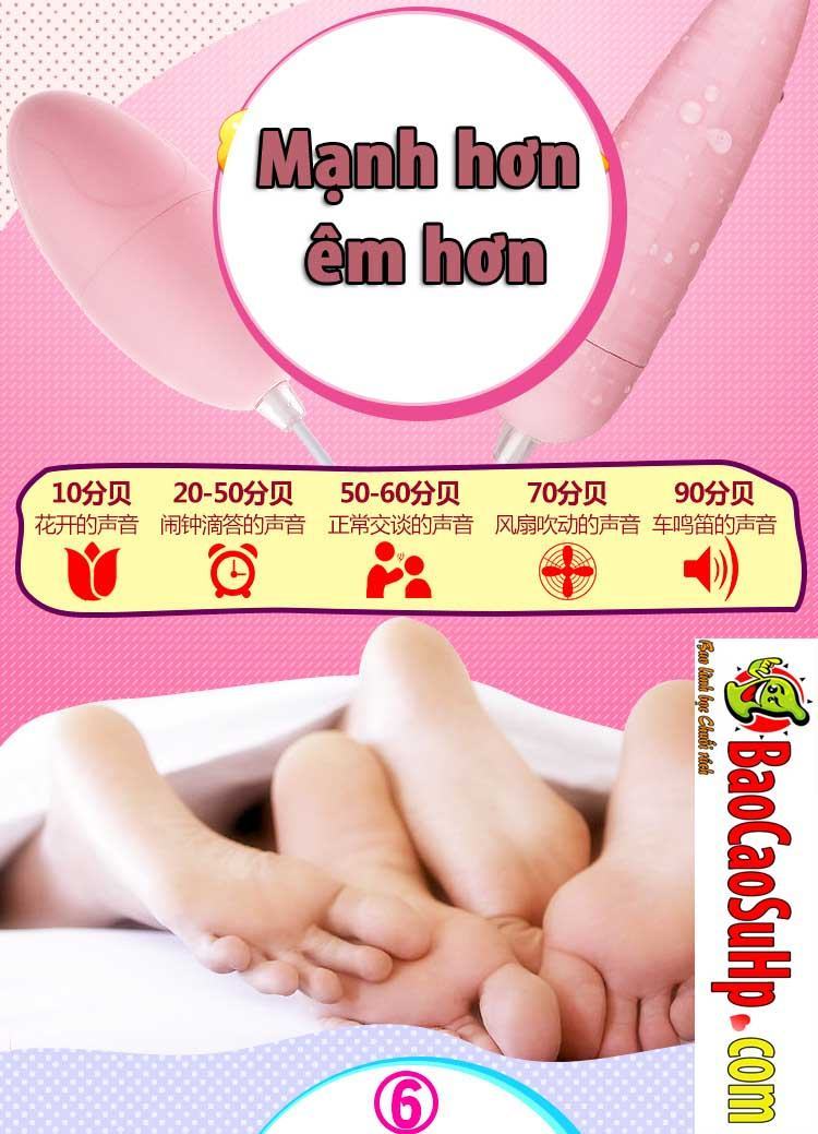 Sextoy trứng rung tai thỏ Kotoro sạc USB rung cực mạnh