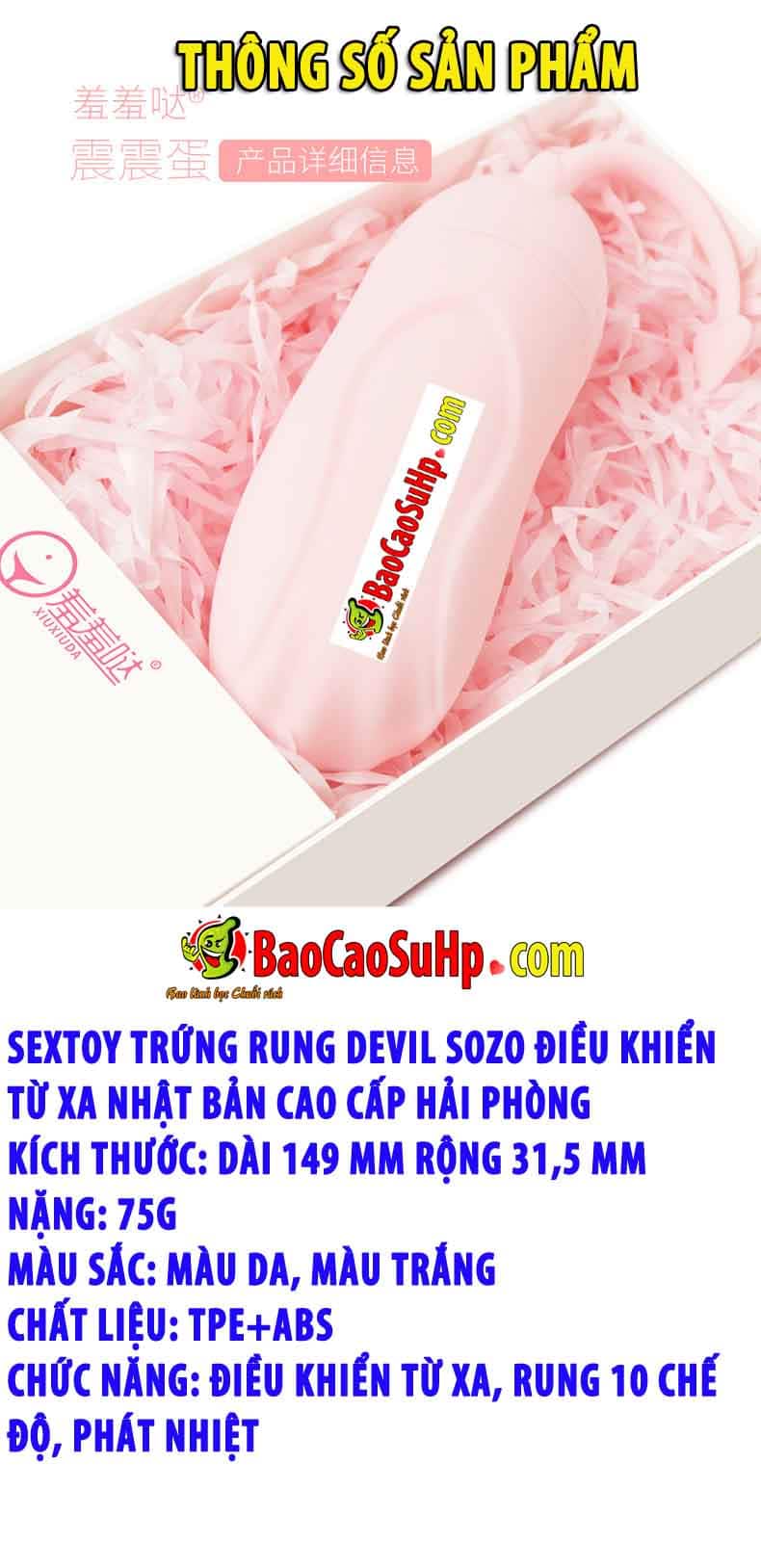 20181119163816 2899708 sextoy trung rung devil sozo cao cap nhat ban 12 - Sextoy trứng rung Devil Sozo điều khiển từ xa Nhật Bản
