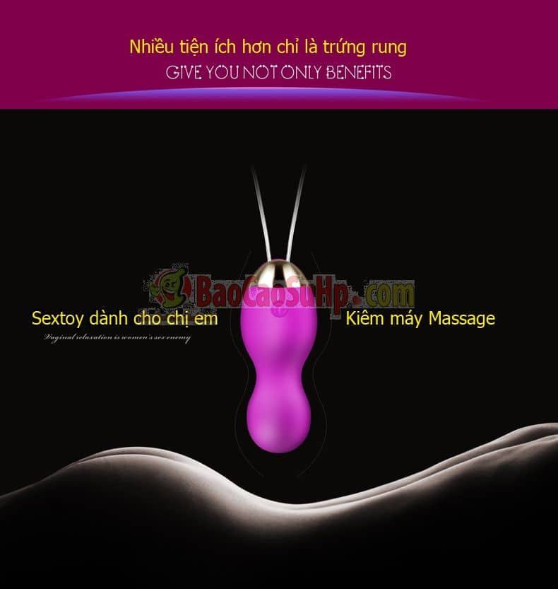 Trứng rung không dây MaxG cao cấp kích thích mạnh mẽ, an toàn