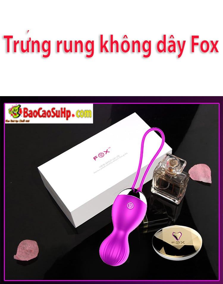 20180810230321 7341367 trung rung cao cap khong day fox 17 - Sextoy Trứng rung không dây kích thích điểm G Fox