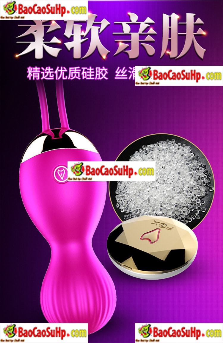 20180810230522 7876639 trung rung cao cap khong day fox 12 - Sextoy Trứng rung không dây kích thích điểm G Fox