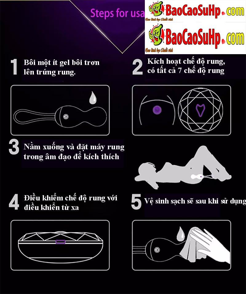 20180810230811 5423507 trung rung cao cap khong day fox 19 - Sextoy Trứng rung không dây kích thích điểm G Fox