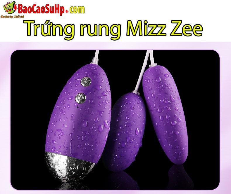 Sextoy Trứng rung 20 chế độ rung Mizz Zee