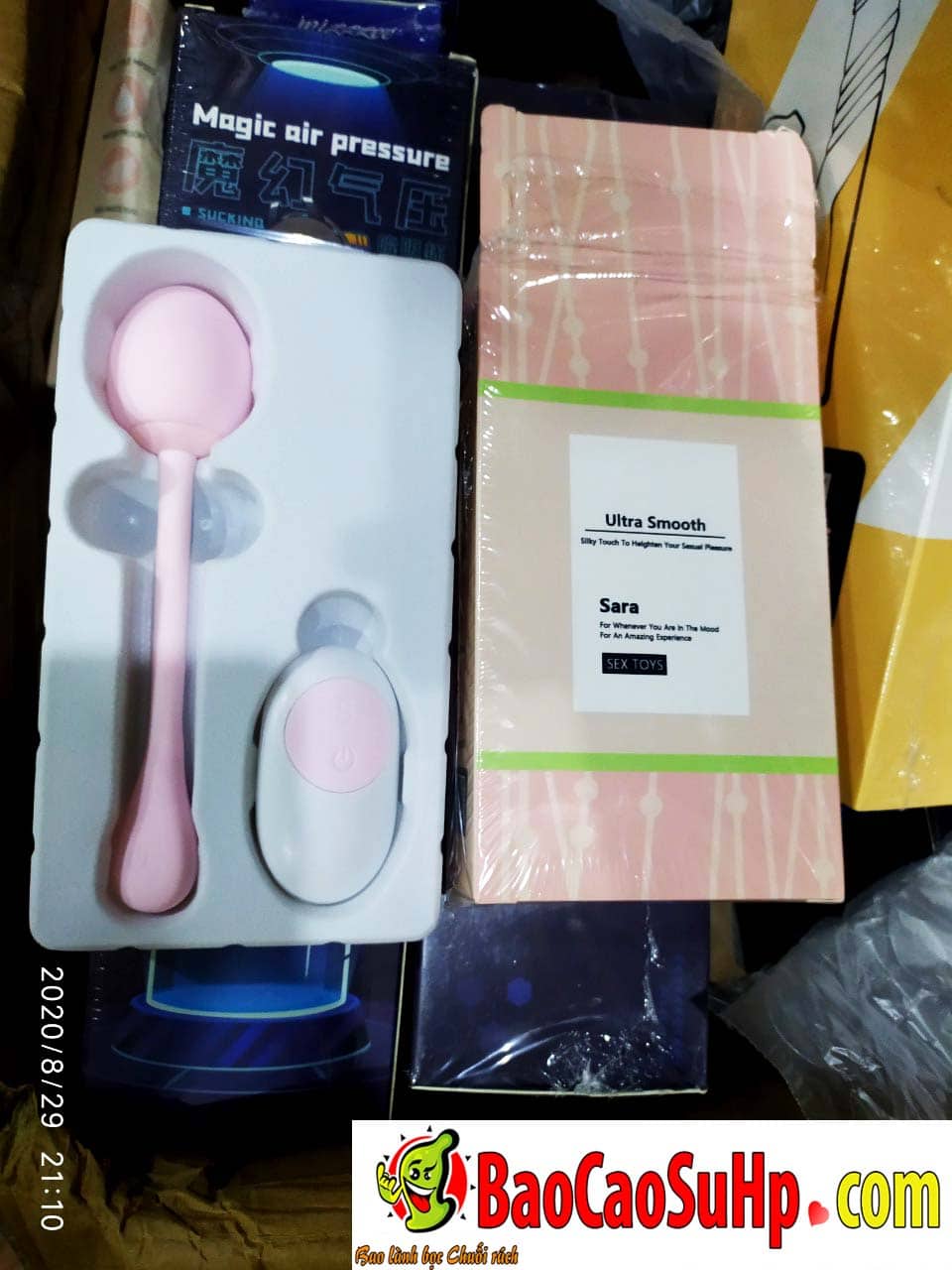 Trứng rung điều khiển Tampo bẻ 360 độ - Đồ chơi tình dục cực đã