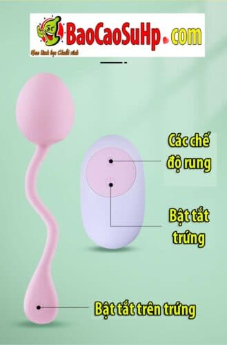 Trứng rung điều khiển Tampo bẻ 360 độ - Đồ chơi tình dục cực đã