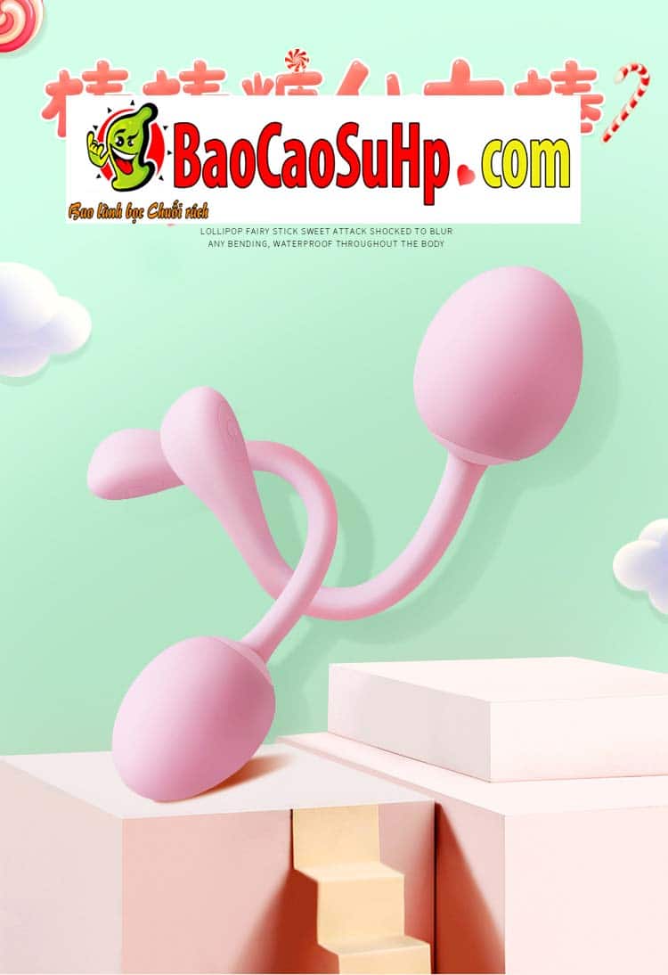 Trứng rung điều khiển Tampo bẻ 360 độ - Đồ chơi tình dục cực đã