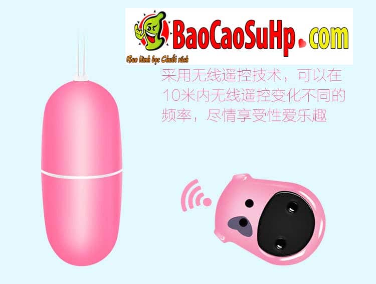 Trứng rung Cow Bò Cười điều khiển không dây kích thích mạnh mẽ