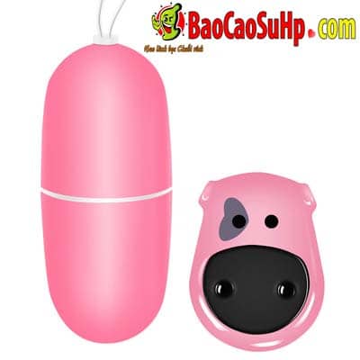 Trứng rung Cow Bò Cười điều khiển không dây kích thích mạnh mẽ