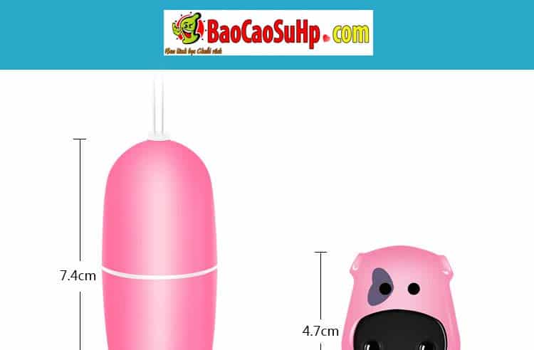 Trứng rung Cow Bò Cười điều khiển không dây kích thích mạnh mẽ