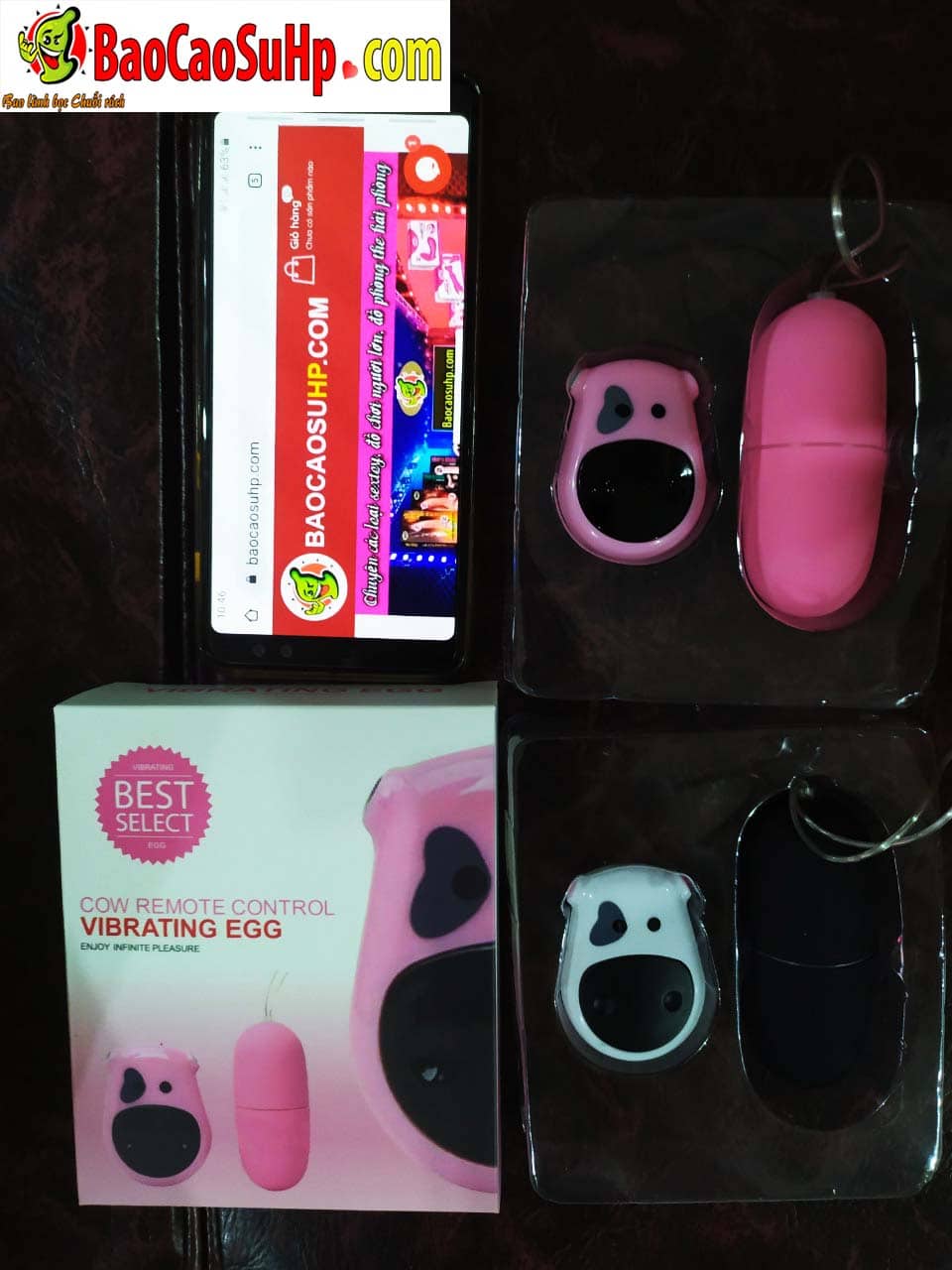 Trứng Rung Cow Điều Khiển Từ Xa Kích Thích Tình Yêu