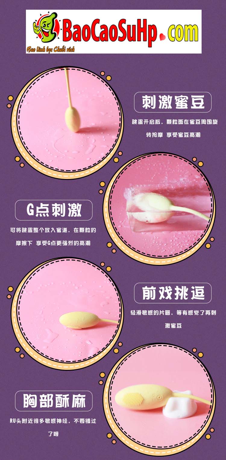 Trứng Rung Jiuuy Play Từ Xa Kích Thích G Cực Phê Siêu Mạnh