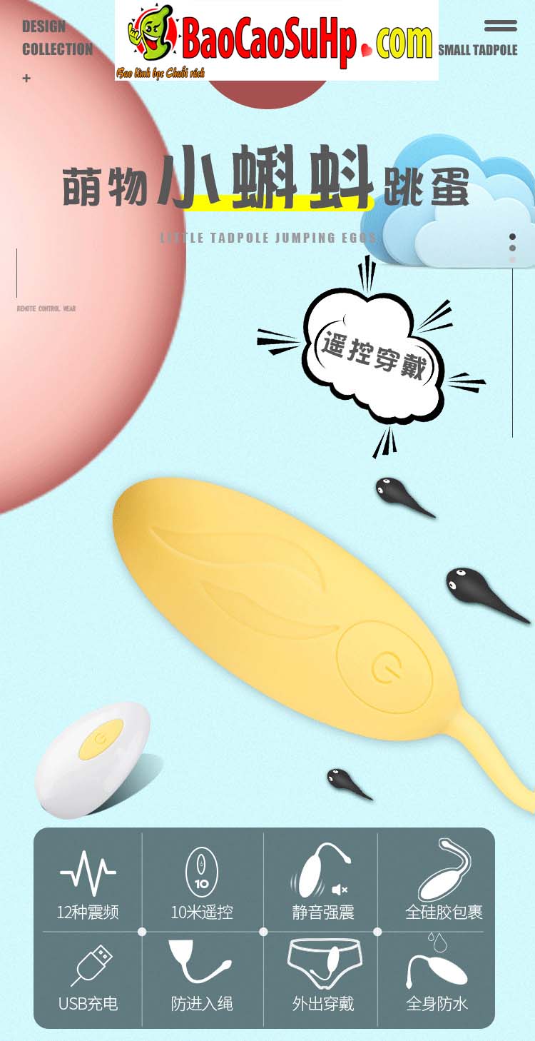 Trứng Rung Jiuuy Play Từ Xa Kích Thích G Cực Phê Siêu Mạnh