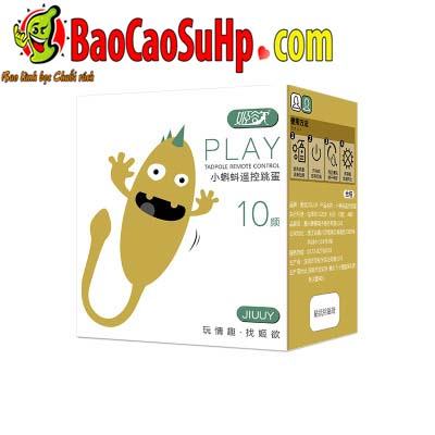 Trứng rung Jiuuy Play điều khiển từ xa kích thích G cực đã