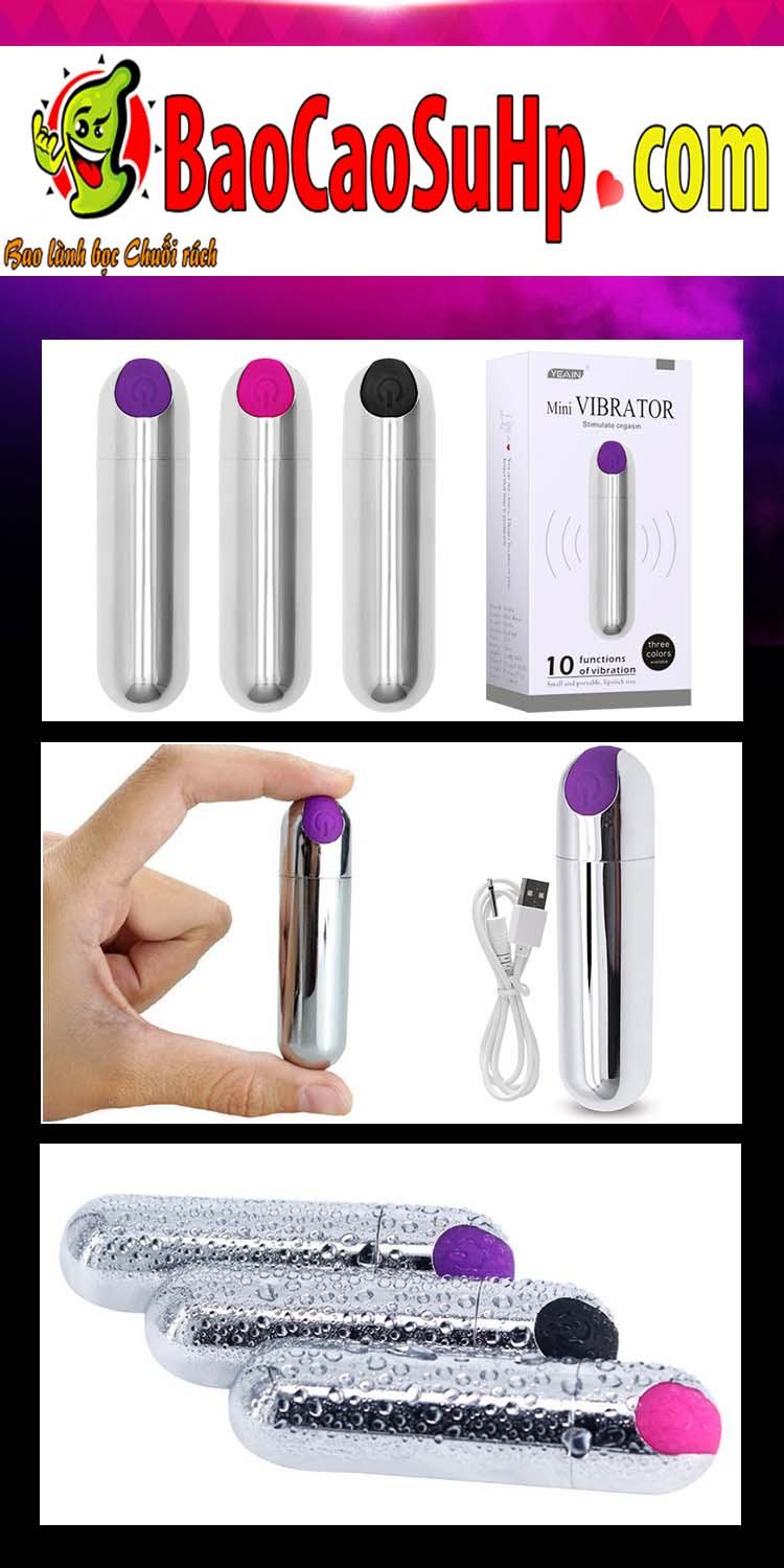 Trứng rung USB Bullet nhỏ gọn rung mạnh siêu phẩm đồ chơi tình yêu