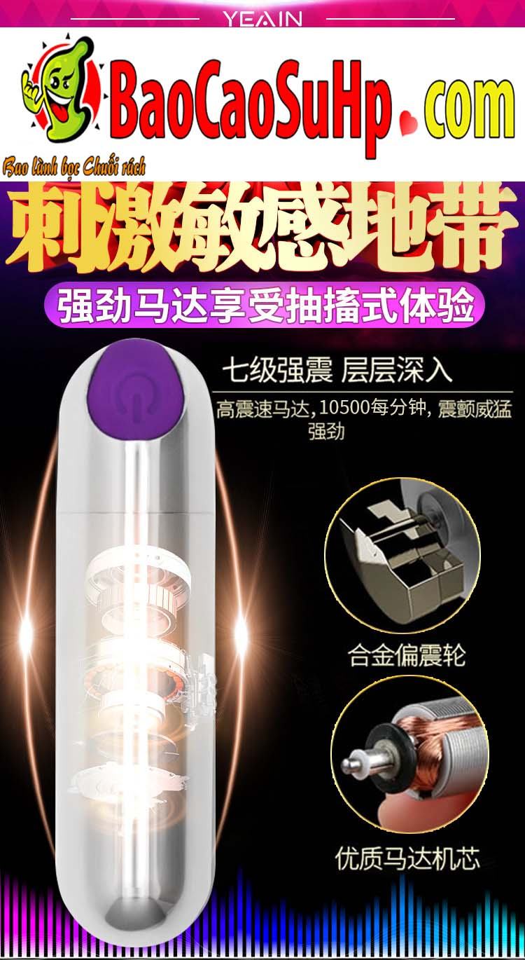 Trứng rung USB Bullet nhỏ gọn rung mạnh siêu phẩm đồ chơi tình yêu