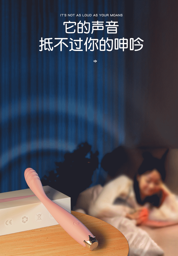 Little Crown Point Tide Pen que kích thích điểm G luồn sâu sướng