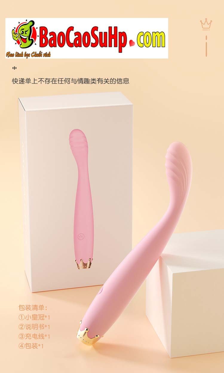 Little Crown Point Tide Pen que kích thích điểm G luồn sâu sướng