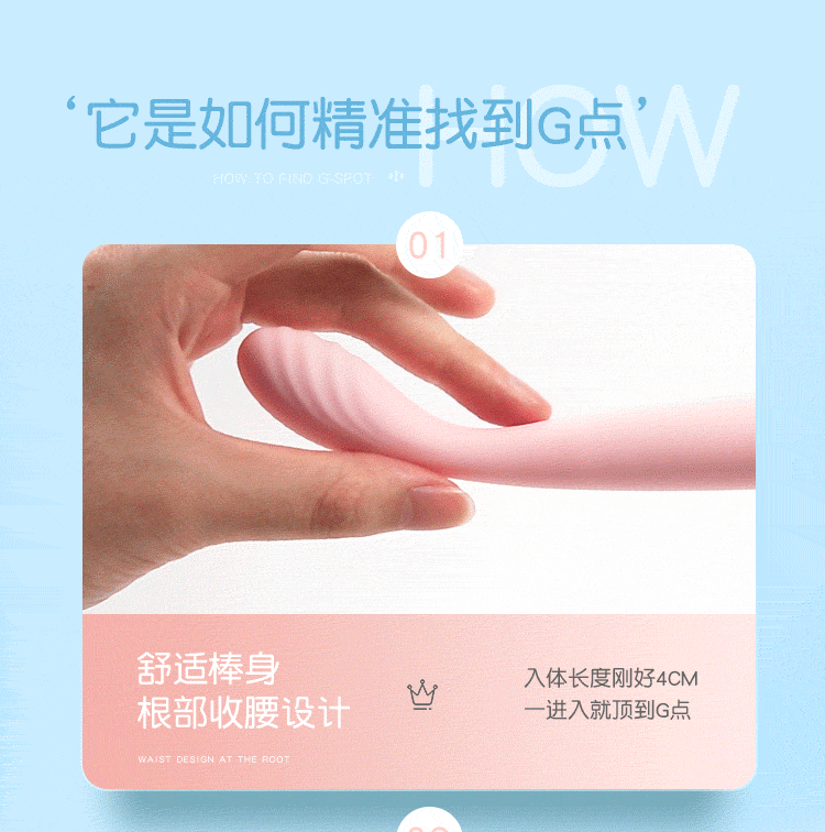 Little Crown Point Tide Pen que kích thích điểm G luồn sâu sướng