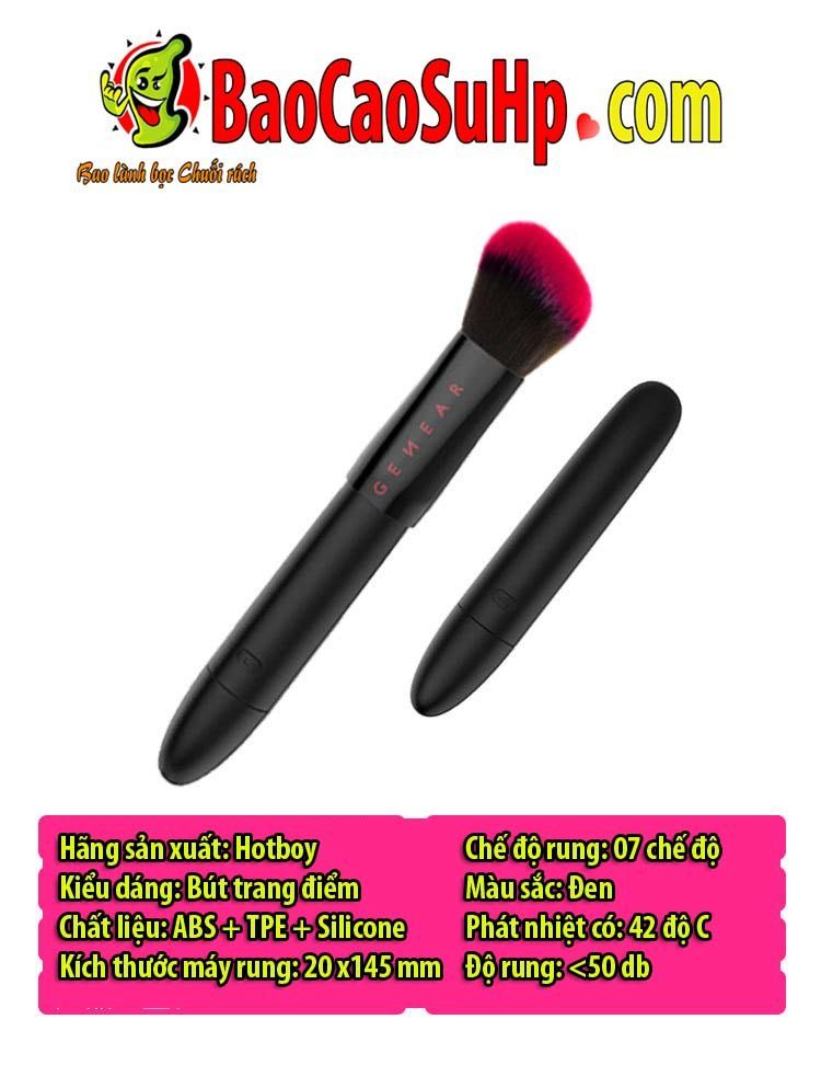 Sextoys Máy Rung Bliss Bút Trang Điểm Phát Nhiệt Kích Thích