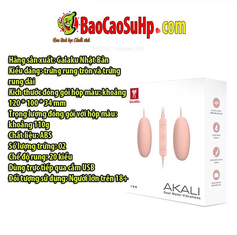 Trứng Galaku Akali Nhật Bản 2 quả chất lượng Giá tốt nhanh