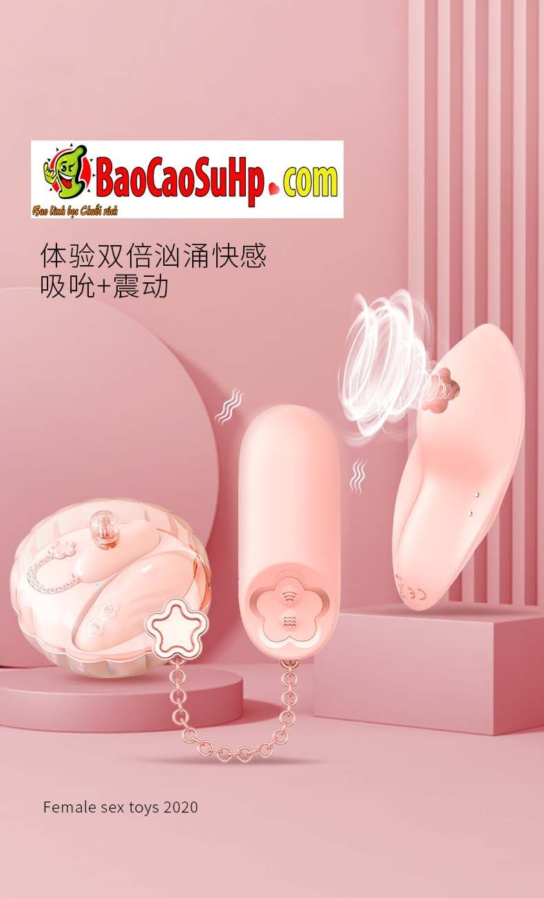 Hộp quà trứng rung tình yêu điều khiển Sweet kiss độc đáo mê hoặc