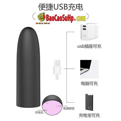 Viên đạn rung Blackkids điều khiển xa sành điệu cực mạnh