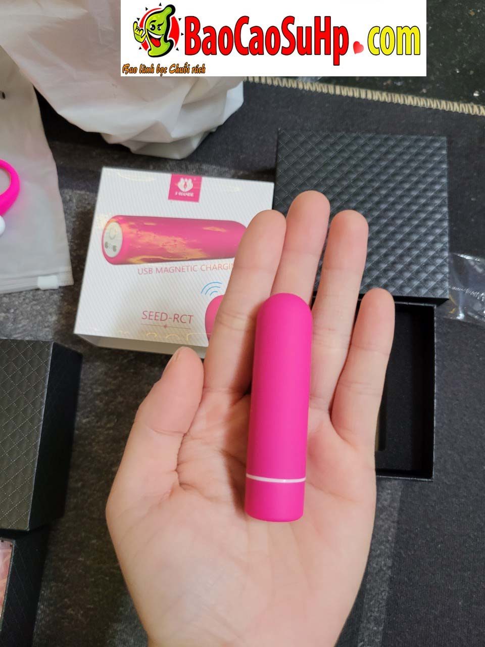 Trứng rung điều khiển từ xa Shand Seed siêu mạnh 9 chế độ rung