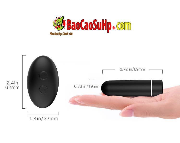 Trứng rung viên đạn Shand Seed siêu mạnh điều khiển từ xa