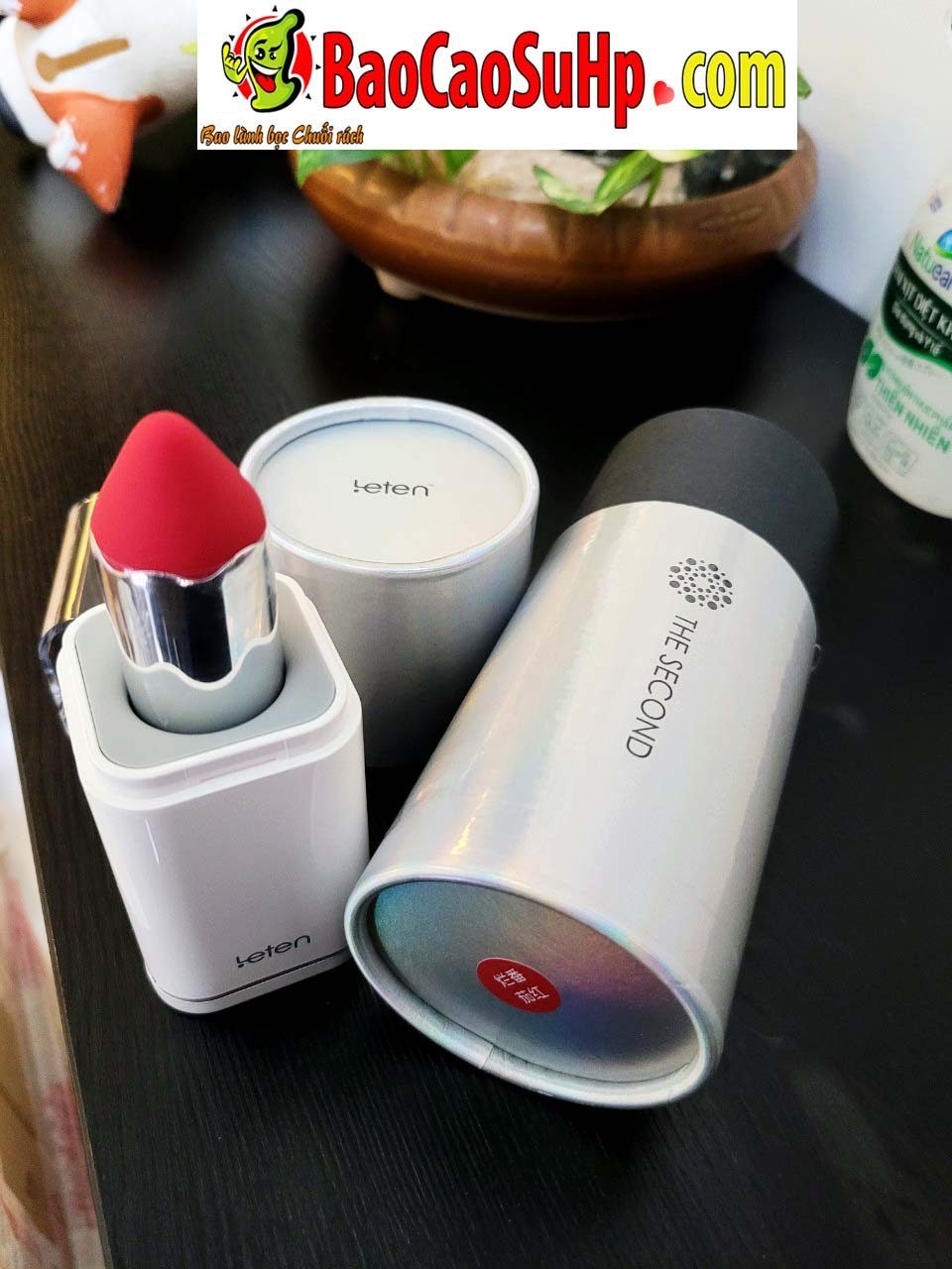 Sextoys thoi Son rung Leten Thunder Shilver hien dai massage va thu dam danh cho nu gioi. 2 - Sextoys son rung cao cấp Leten ZZ50 Thunder Shilver khử khuẩn