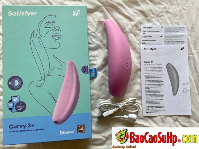 may rung kich thich Satisfyer Curvy 3 App Controlled 10 - Máy rung kích thích xung không khí Satisfyer Curvy 3+ App-Controlled