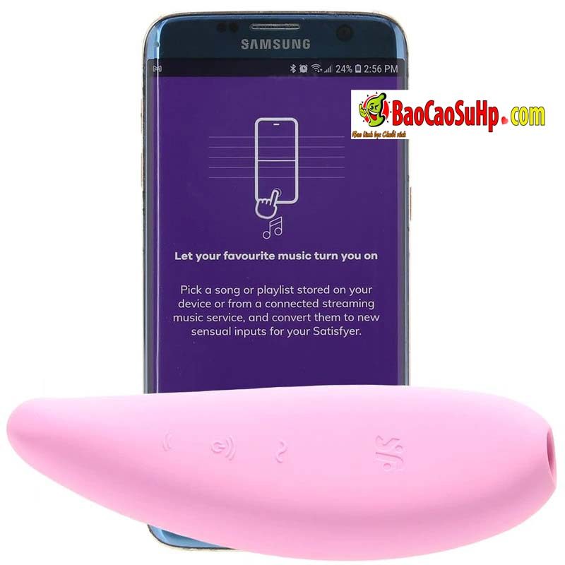 may rung kich thich Satisfyer Curvy 3 App Controlled 8 - Máy rung kích thích xung không khí Satisfyer Curvy 3+ App-Controlled