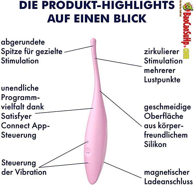 Sextoys USA Satisfyer Twirling Joy kích thích điểm G cực mạnh