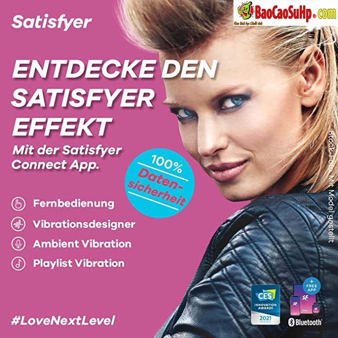 Que rung USA Satisfyer Ultra Power Bluetooth 8 chế độ rung mạnh Que rung USA Satisfyer Ultra Power Bluetooth 8 chế độ rung mạnh