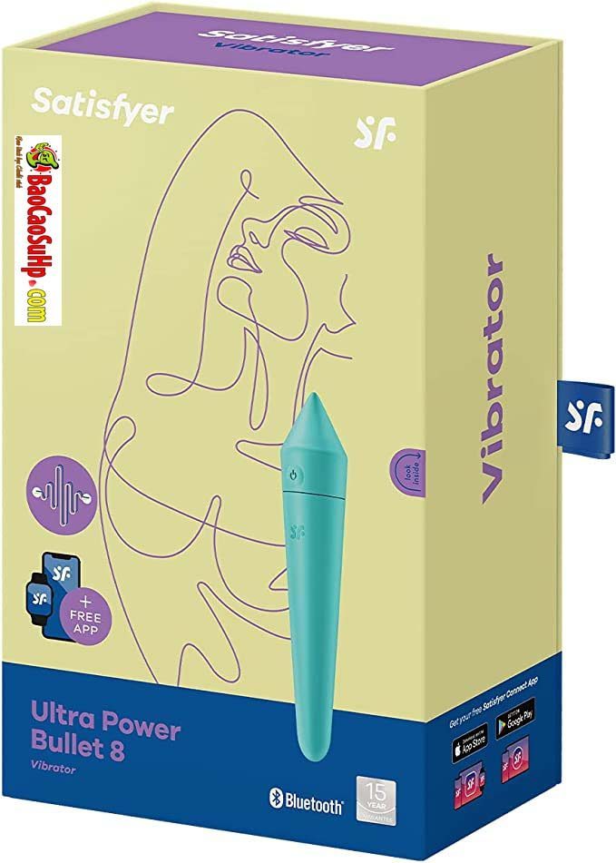 Sextoys Que Rung USA Satisfyer Ultra Power Bullet Bluetooth App 