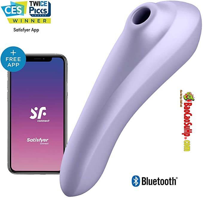 Sextoy massage điểm G Satisfyer Dual Pleasure điều khiển app rung mạnh 