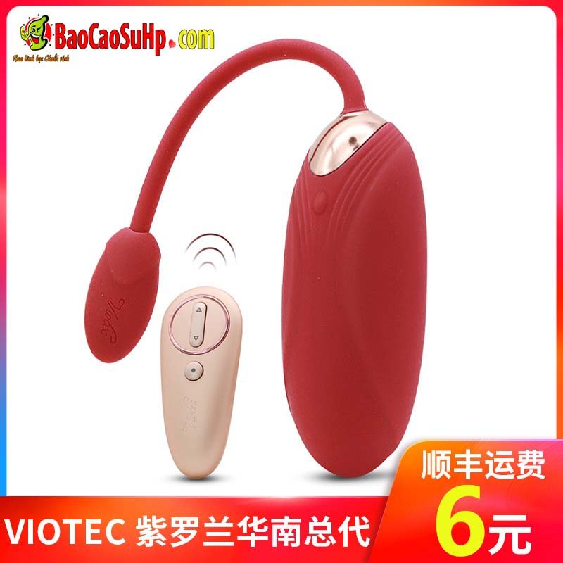 Trứng Rung Điều Khiển Từ Xa VIOTEC Violet Quà Tặng Tình Nhân Sang Trọng