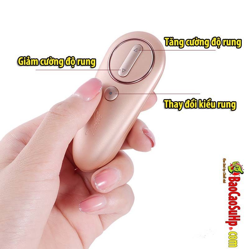 Trứng Rung Điều Khiển Từ Xa VIOTEC Violet Quà Tặng Tình Nhân Sang Trọng