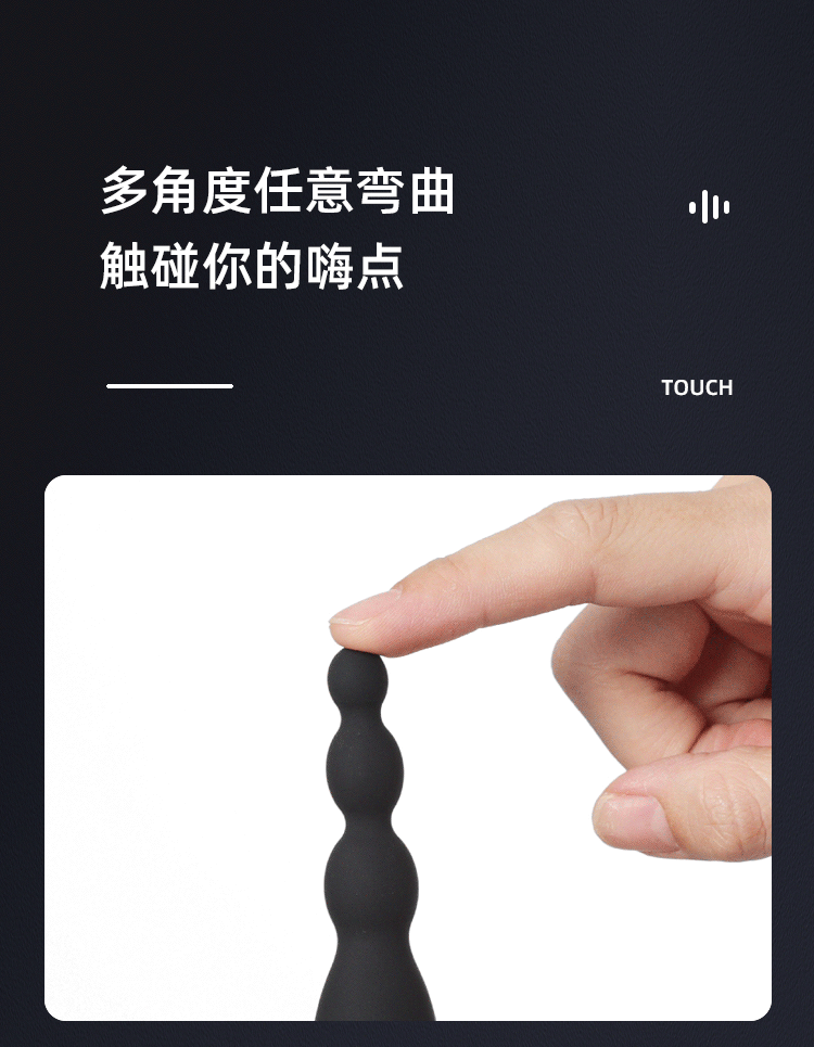 Kích thích hậu môn mềm mại ROSELEX Mini điều khiển đa nấc siêu kích thích