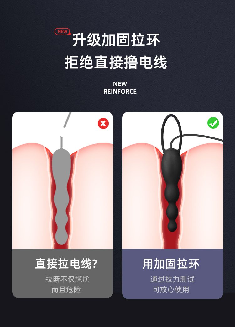 Kích thích hậu môn mềm mại ROSELEX Mini điều khiển đa nấc siêu kích thích