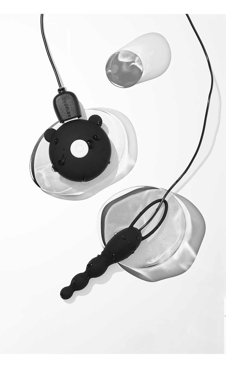 Kích thích hậu môn mềm mại ROSELEX Mini điều khiển đa nấc siêu kích thích