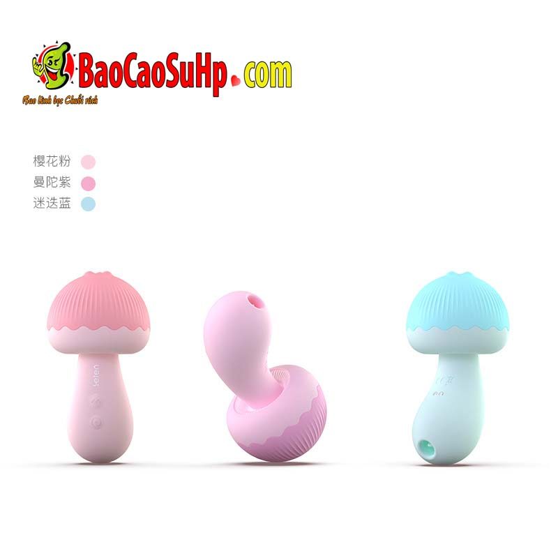 Sextoys nấm Leten pea mushroom cao cấp đa chức năng kích thích
