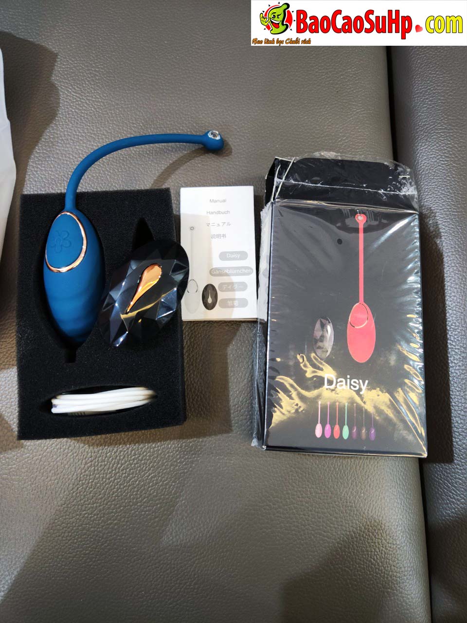 Trứng Rung Coc Daisy Không Dây Điều Khiển Từ Xa Cao Cấp