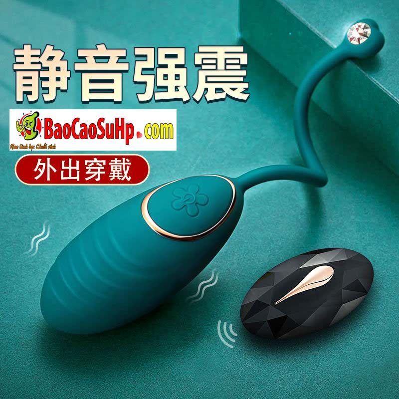 Trứng Rung Coc Daisy Không Dây Điều Khiển Từ Xa Cao Cấp