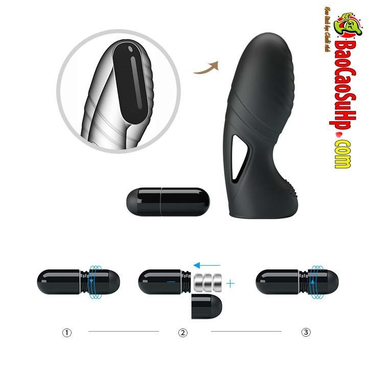 Ngón tay rung Baile BI-014750 Prettylove Allan phiên bản mới siêu hot