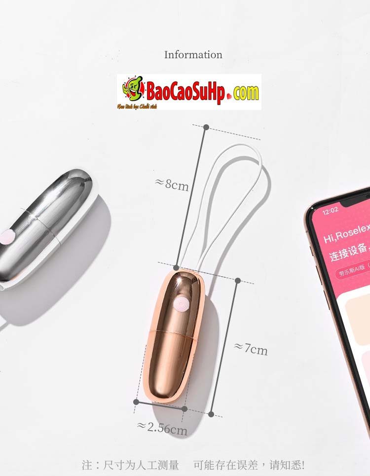 Trứng rung tình yêu Beene inox ROSELEX giá tốt Bền đẹp Trứng rung tình yêu Beene inox ROSELEX giá tốt Bền đẹp